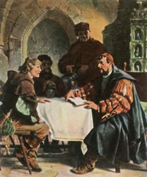 Luther en tant que Junker Jörg à l