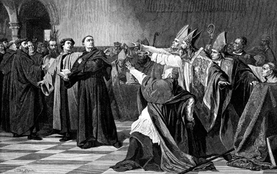 Luther à la Diète de Worms, 1882