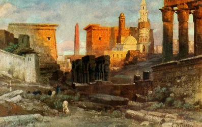 Louqsor. Temples, c1918-c1939