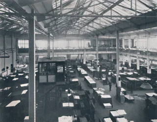Hall des machines, 1916