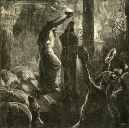 Les Mages autour du feu sacré