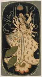 Mahadevi, la Grande Déesse, vers 1725