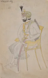 Maharaja Ranbir Singh, vers 1860-80