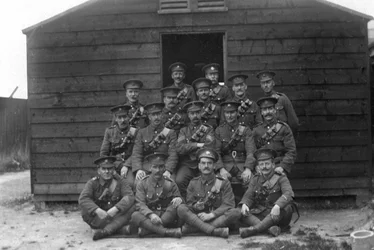 Garde principale, dépôt naval royal, Fleet House et Archcliffe Fort, Douvres, vers 1916