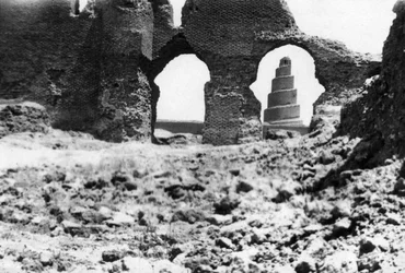 Tour Malwiya, Mésopotamie, 1918