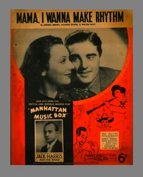 Mama, I Wanna Make Rhythm, partition, 1937