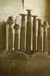 Tombe mamelouk dans la Cité des Morts, Le Caire, Égypte