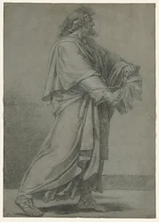 Homme détruisant un livre, 1700s