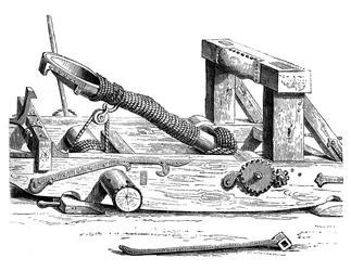 Mangonneau, une machine de guerre au XVe siècle, 1870