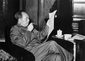 Mao Zedong, révolutionnaire et dirigeant communiste chinois, vers les années 1960