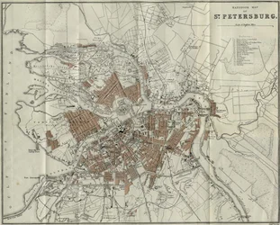 Carte de Petersburg, 1893