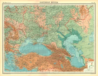 Carte de la Russie méridionale