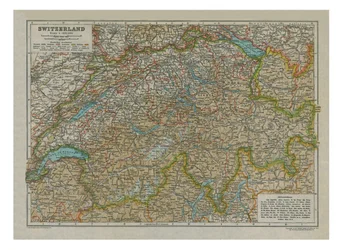 Carte de la Suisse