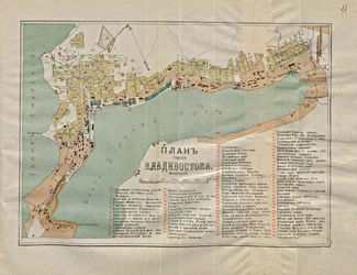Carte de Vladivostok