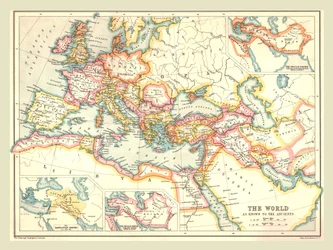Carte du Monde Antique