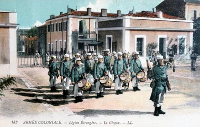 Fanfare, Légion étrangère française, vers 1910