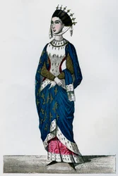 Marguerite de Provence, reine consort de Louis IX de France, 13ème siècle 1882-1884