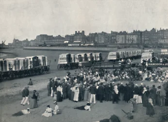 Margate - Sur les sables, 1895