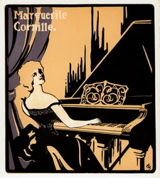 Marguerite Cornille, chanteuse de music-hall française, fin 19ème siècle