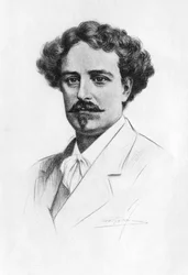 Mariano Fortuny, peintre espagnol, 1912