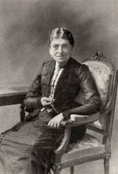 Marie-Louise Jay Cognacq, commerçante française, 1912