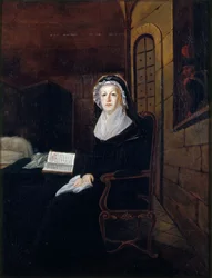 Marie-Antoinette à la Conciergerie, vers 1815