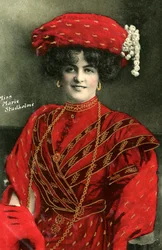 Marie Studholme 1875-1930, actrice anglaise, 1907