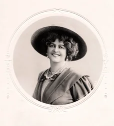 Marie Studholme 1875-1930, actrice anglaise, 1909