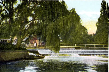Marlow Weir, Buckinghamshire, 20e siècle