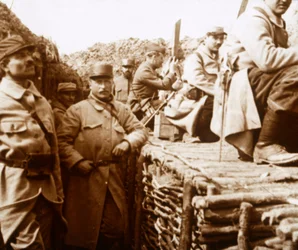 Tranchées de Marteau, Carency, nord de la France, c1914-c1918