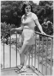 Mary Maguire, actrice australienne, vers 1936-1939