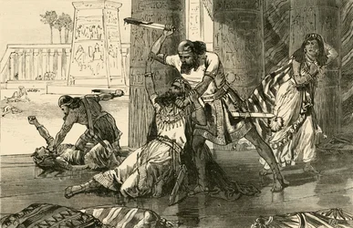 Massacre des Hivites par Siméon et Lévi, 1890