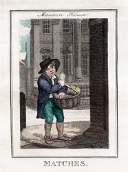 Allumettes, Mansion House, Londres, 1805
