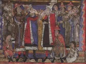 Matthieu et les représentants des douze tribus d