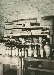 Laboratoire chimique de Mawson, vers 1908, 1909