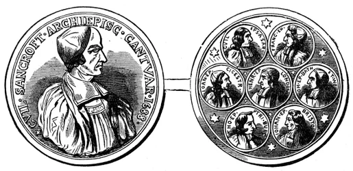 Médaille des Sept Évêques, 18e siècle 19e siècle