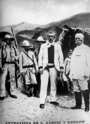 Rencontre du général Garcia avec le brigadier Ludlow