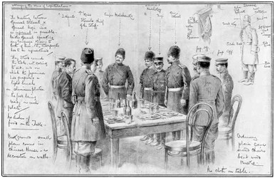 Rencontre des généraux opposés, Guerre russo-japonaise, 1904-5