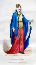 Reine mérovingienne, 5e-8e siècle, 1882-1884