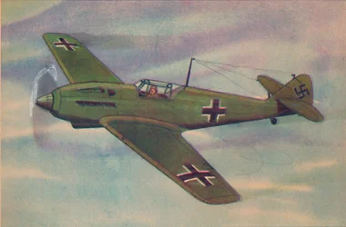 Chasseur monoplan Messerschmitt M.E. 109