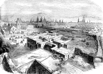 Mexico, Mexique, milieu du 19e siècle vers 1880