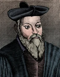 Michel Nostradamus 1503-1566, médecin et astrologue français, 17ème siècle