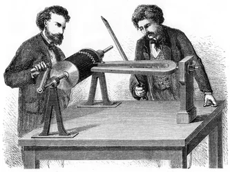 Phonautographe du milieu du 19e siècle, 1872