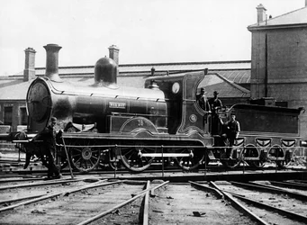 Midlands et Great Western Railway Ireland 2-4-0 locomotive Rob Roy, 1873