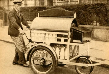 Poussette à lait