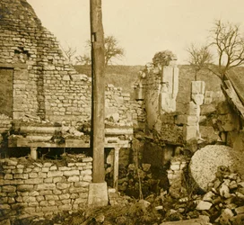 Moulin aux Éparges, nord de la France, vers 1914-1918