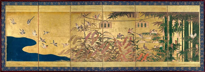 Millet et oiseaux