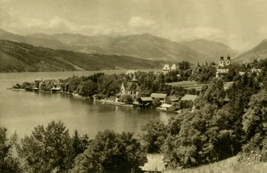 Millstatt am See, Carinthie, Autriche, vers 1935