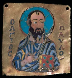 Miniature représentant Saint Paul, 10ème siècle