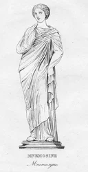 Mnémosyne, vers 1850